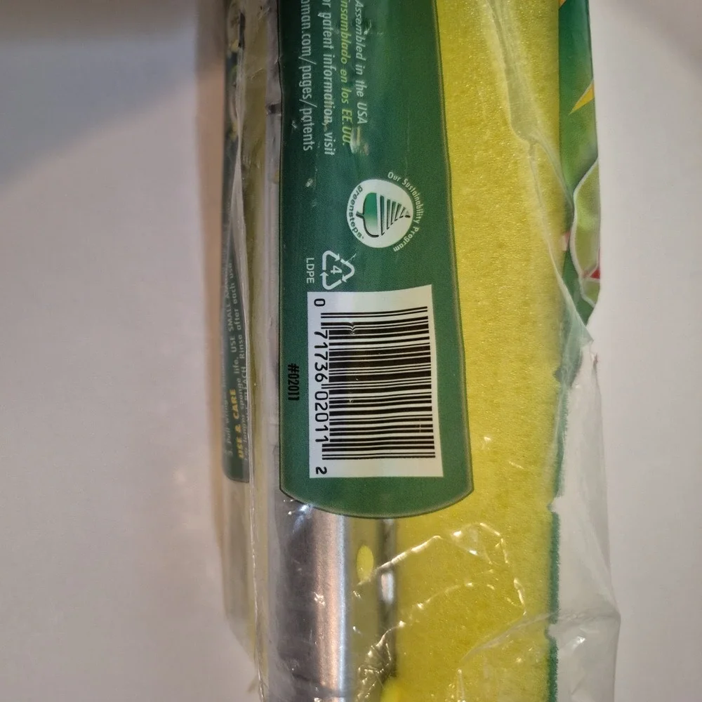 Libman‎ NITTY GRITTY NEW ~ Lot of 2 ~Tear Resistant Sponge Roller Mop Refills